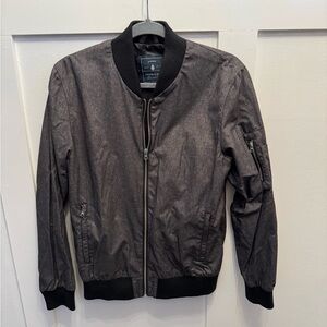 Frank & Oak Charcoal Bomber Jacket